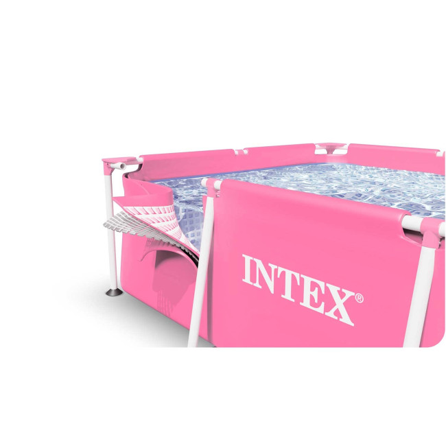 Басейн каркасний прямокутний 2в1 INTEX 28266, 220 x 150 x 60 см