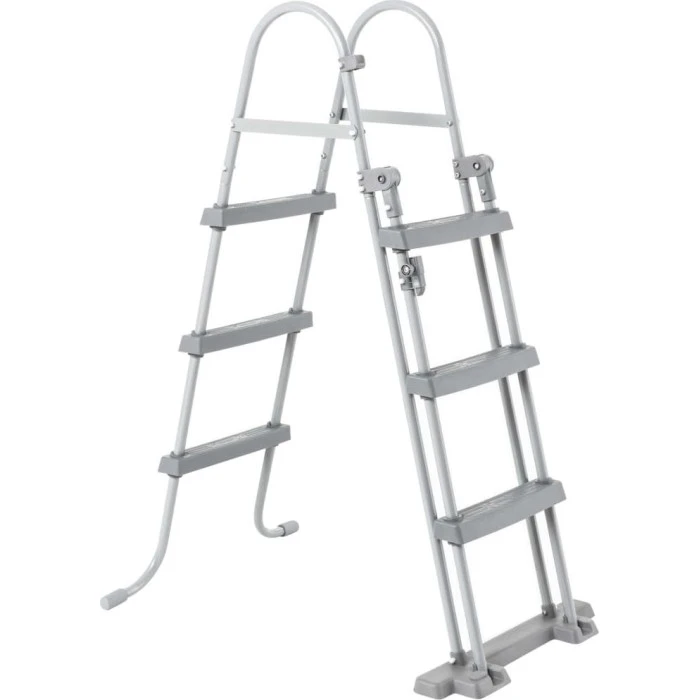 Бассейн каркасный овальный 5в1 Bestway 56946 Power Steel 488 x 305 см - коричневый