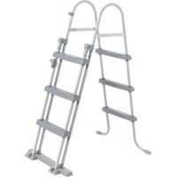 Басейн каркасний овальний 5в1 Bestway 56946 Power Steel 488 x 305 см - коричневий