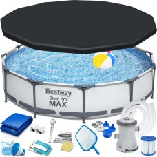 Бассейн каркасный 16в1 Bestway 56416 Steel Pro Max 366 см