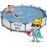 Басейн каркасний 16в1 Bestway 56416 Steel Pro Max 366 см