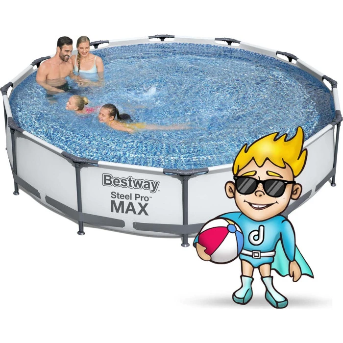 Басейн каркасний 16в1 Bestway 56416 Steel Pro Max 366 см