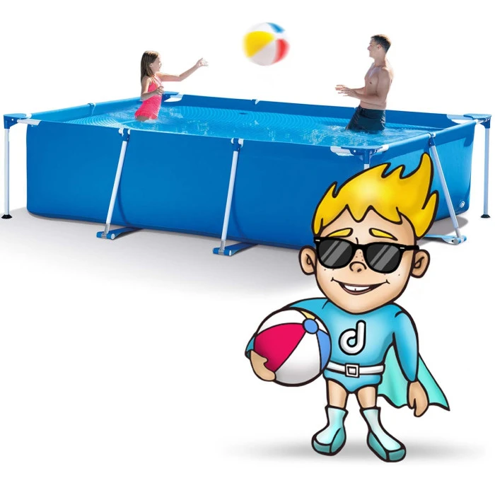 Басейн каркасний прямокутний INTEX 28271, 260 x 160 x 65 см