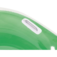 Надувное кресло с ручками и держателями для напитков Bestway 43118 зеленое, 152 x 99 см