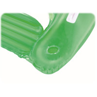 Надувное кресло с ручками и держателями для напитков Bestway 43118 зеленое, 152 x 99 см