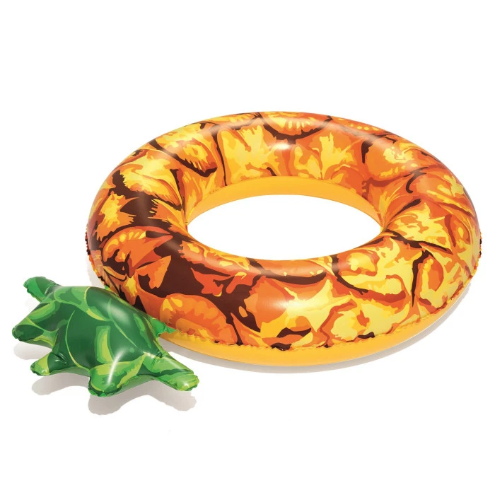 Круг надувной для плавания Bestway 36121 Ананас, 119 см