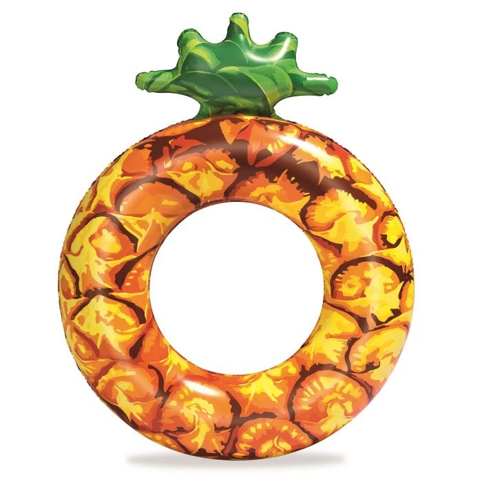 Круг надувной для плавания Bestway 36121 Ананас, 119 см