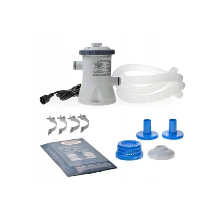 Насос для фильтрации бассейна + трансформатор INTEX 28602GS 12В 1250 л/ч