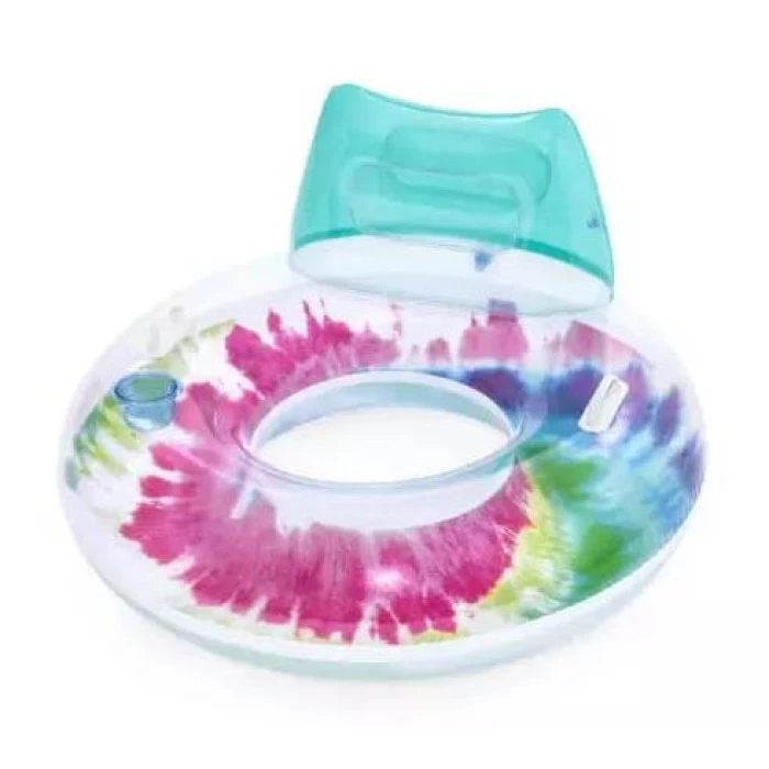 Круг надувной со спинкой Bestway 43637, 118 см