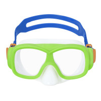 Маска для плавания Bestway зелено-синяя 22039