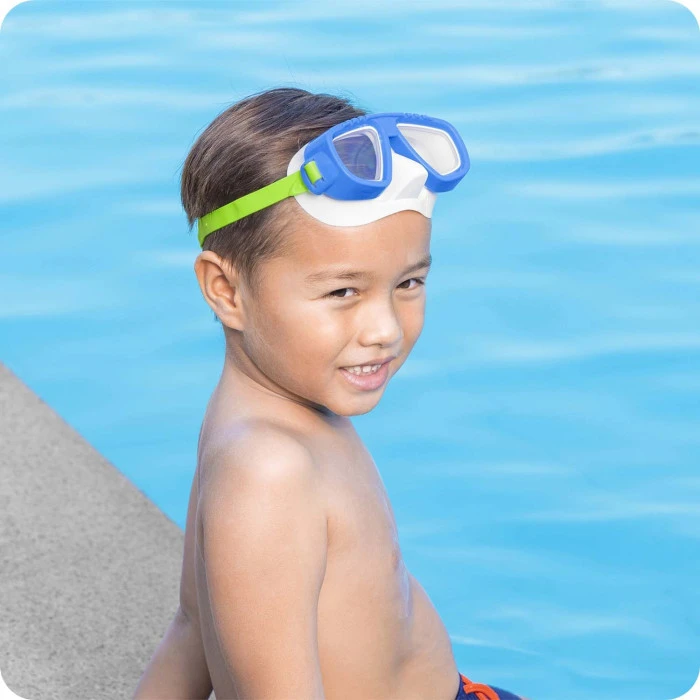 Маска для плавания Bestway 22011 голубая