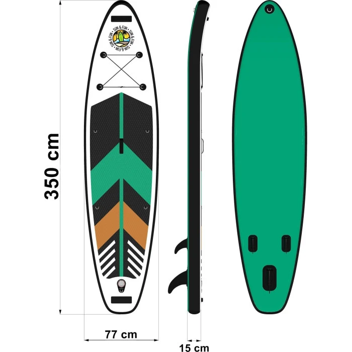 Надувная доска SUP (Сапборд) LUANA 350
