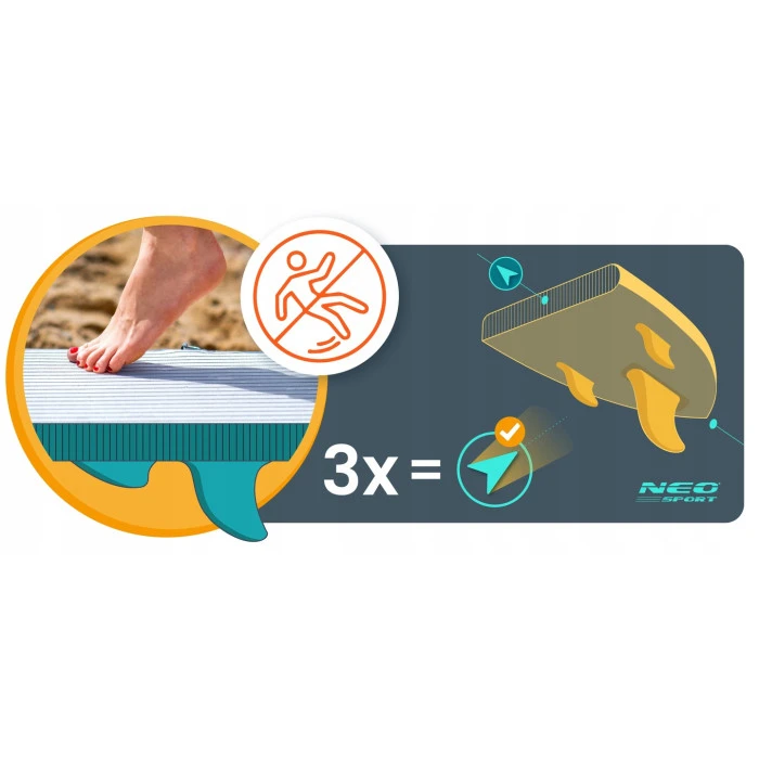 Надувная SUP доска (Сапборд) Neo-Sport 170106 Reefbreak 350 х 81 х 15 см