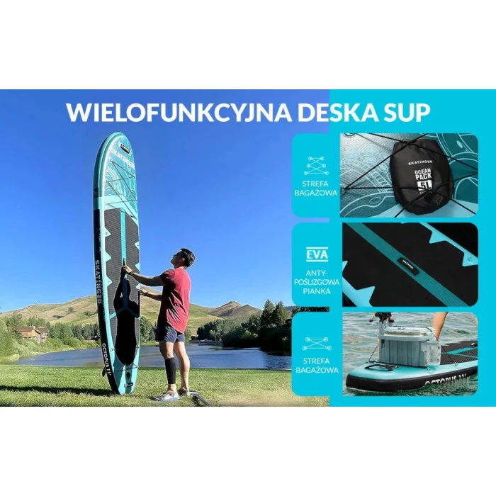 Надувная SUP доска (Сапборд) Skatinger Octopus 335