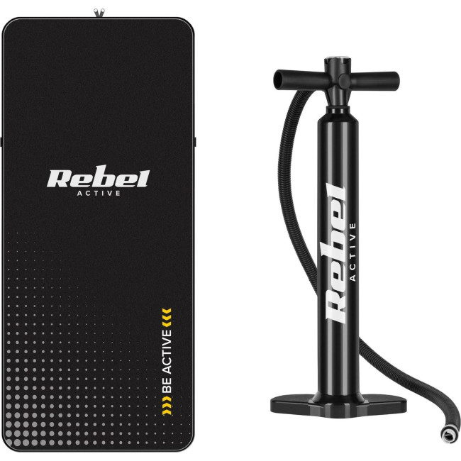 Надувна SUP дошка (Сапборд) REBEL ACTIVE RBA-4507 335 сіро-жовта