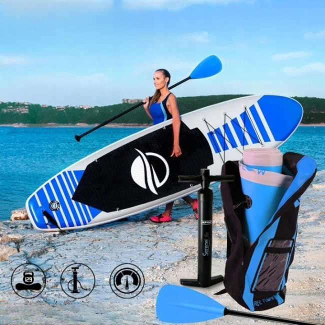 Надувная доска SUP (Сапборд) FreeFlow SereneLife 320