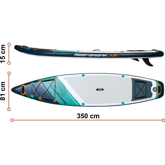 Надувная SUP доска (Сапборд) Neo-Sport 170302 Reefbreak 350