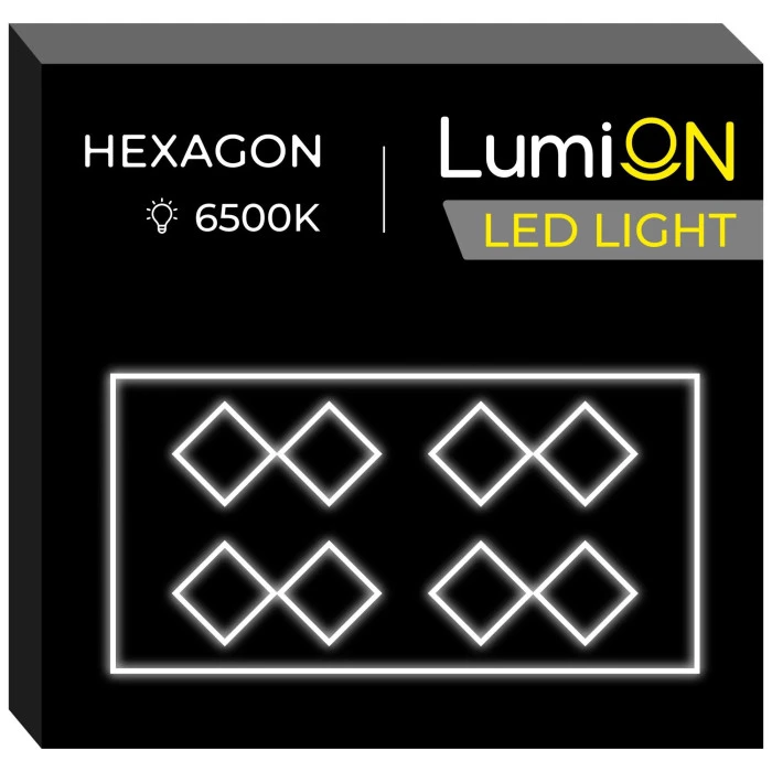 Светильник светодиодный квадратный LumiOn L0-6, 485 x 244 см