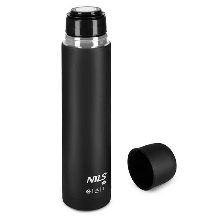 Термос NILS CAMP NC3804 1 л черный