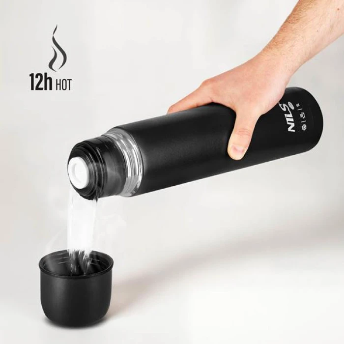 Термос NILS CAMP NC3804 1 л черный