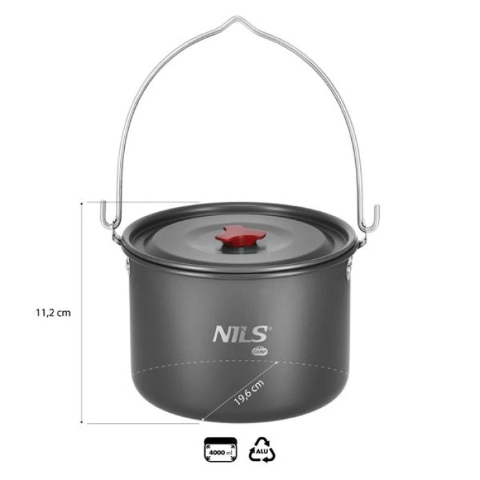 Казанок NILS CAMP NC17117 4 л