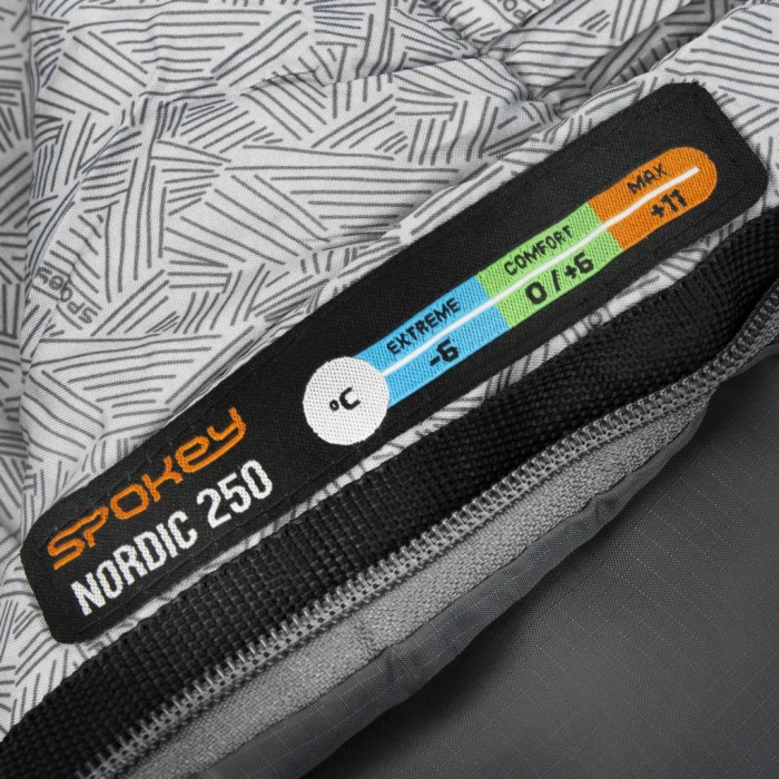 Спальный мешок Mummy Spokey NORDIC 250, черный