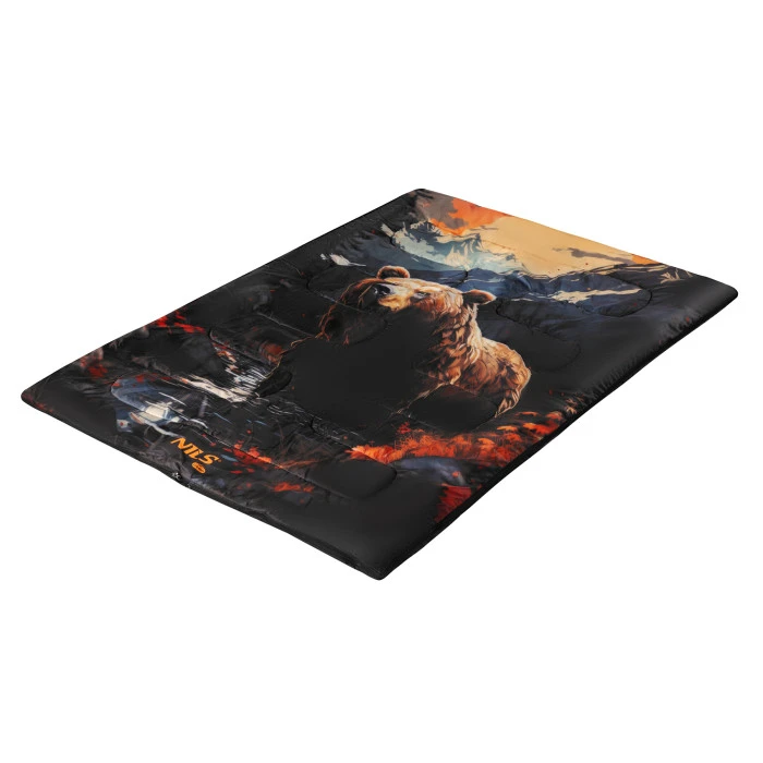 Спальный мешок 3в1 NILS CAMP NC3601, 200 х 140 см, разноцветный