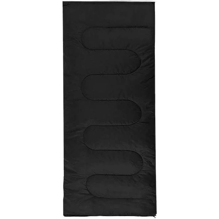 Спальний мішок Springos Hiking 190x73 см чорно-синій