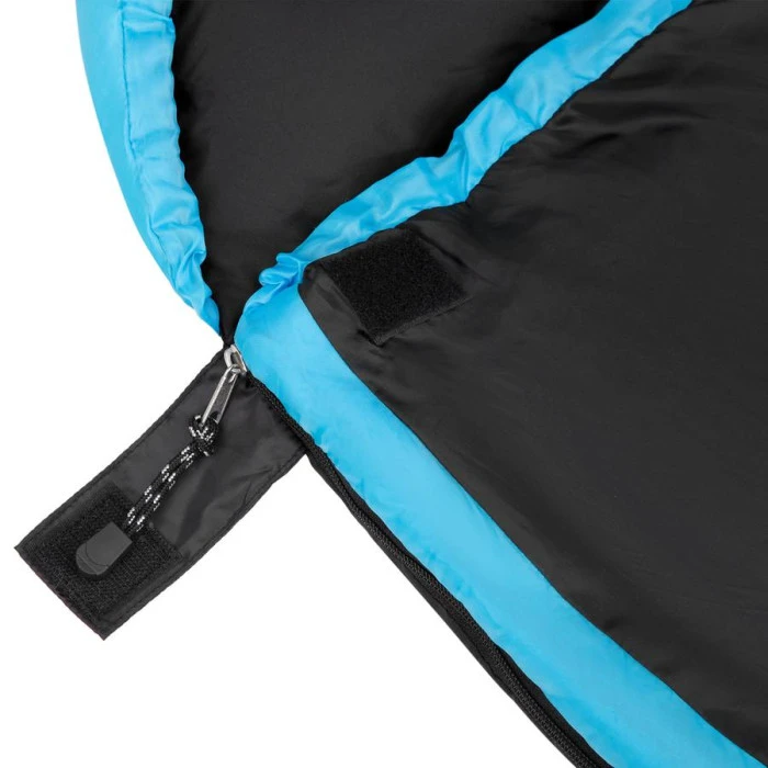 Спальний мішок NILS CAMP NC2012 чорно-блакитний