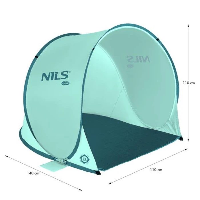 Пляжная палатка NILS POP UP NC3173 мятная