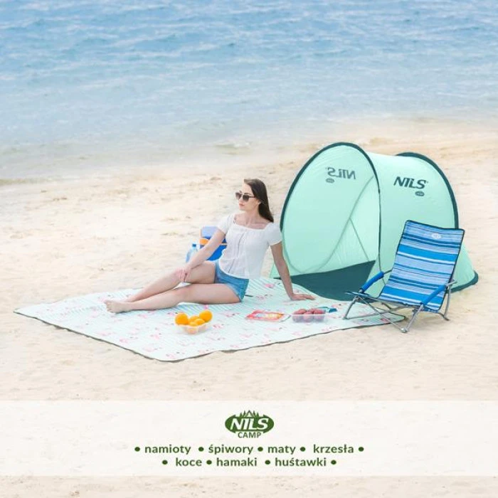 Пляжная палатка NILS POP UP NC3173 мятная