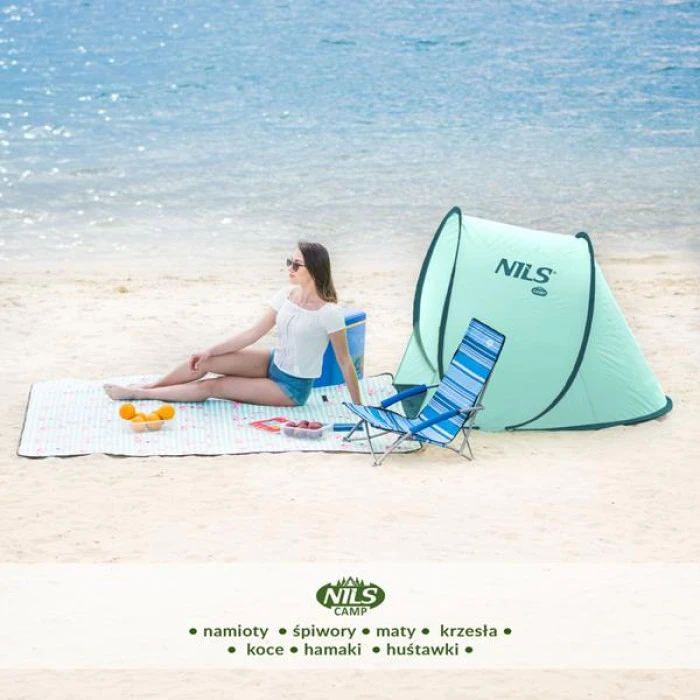 Пляжная палатка NILS POP UP NC3173 мятная