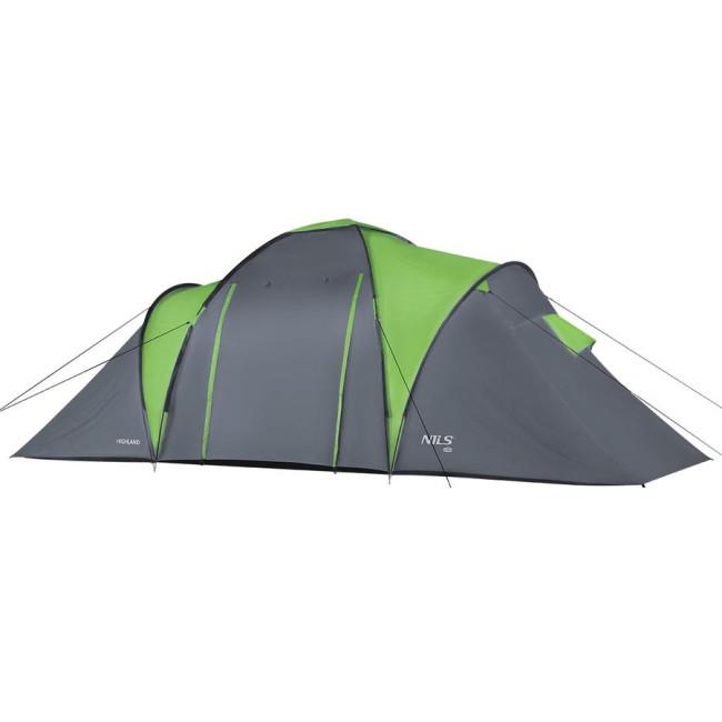 Кемпинговая палатка NILS CAMP NC6031 HIGHLAND серо-зеленый