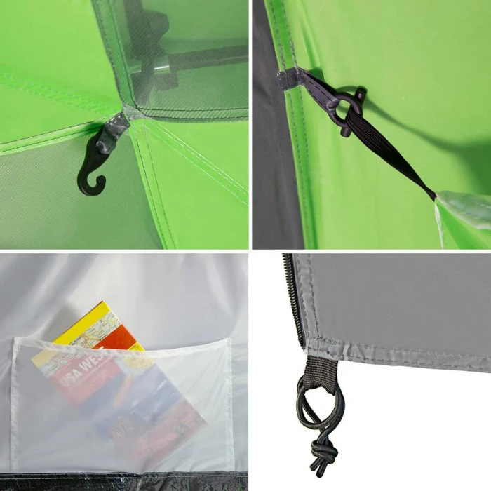 Кемпінговий намет NILS CAMP NC6031 HIGHLAND сіро-зелений