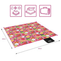 Килимок для пікніка NILS CAMP NC2223 200 х 200 см, різнокольоровий