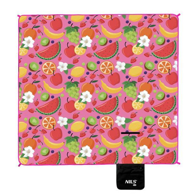 Килимок для пікніка NILS CAMP NC2223 200 х 200 см, різнокольоровий