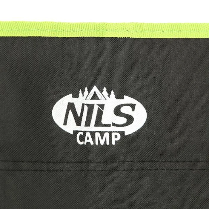 Кресло кемпинговое NILS CAMP NC3044 черно-лаймовое