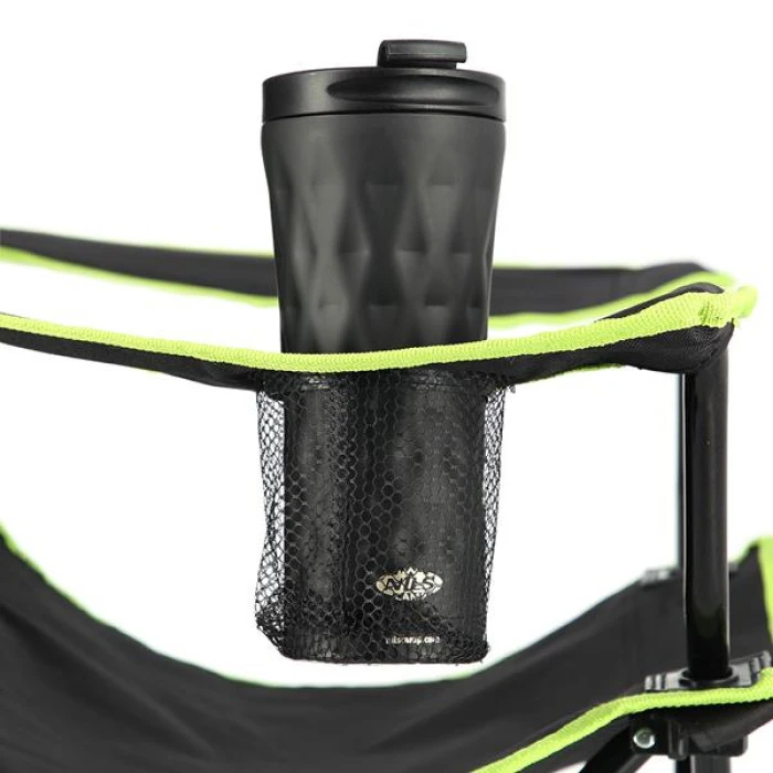 Кресло кемпинговое NILS CAMP NC3044 черно-лаймовое