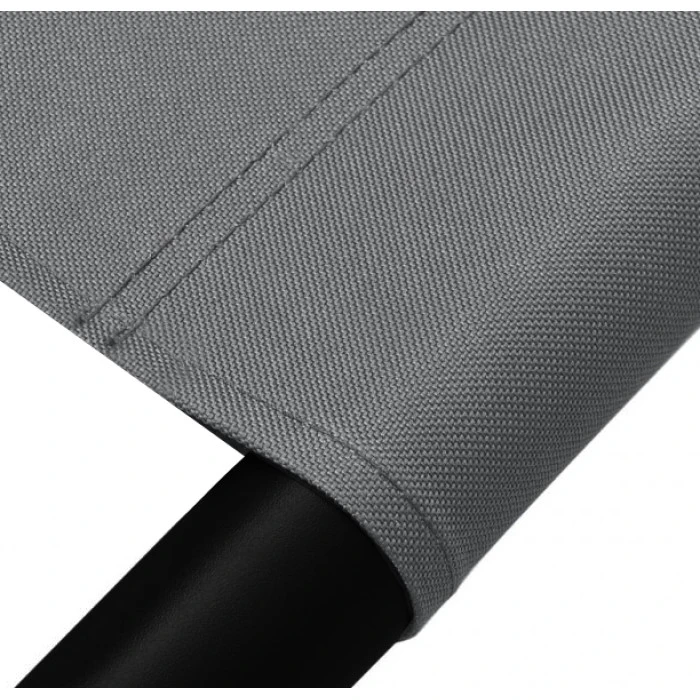 Лежак садовый с регулируемым навесом Aga MR4251, двухместный, серый