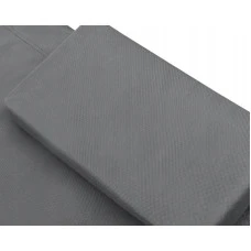 Лежак садовый с регулируемым навесом Aga MR4251, двухместный, серый