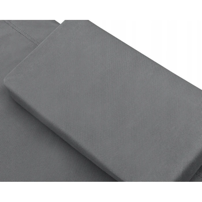 Лежак садовый с регулируемым навесом Aga MR4251, двухместный, серый