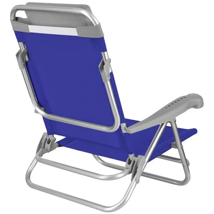 Кресло для кемпинга 2в1 NILS CAMP NC3502, сине-серое