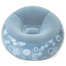 Надувное кресло Bestway 75052 112 x 112 x 66 см, голубое