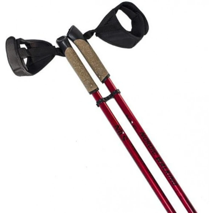 Трекинговые палки NW802 NILS - красный
