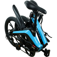 Электрический велосипед EBFEC Uranos 20 синий