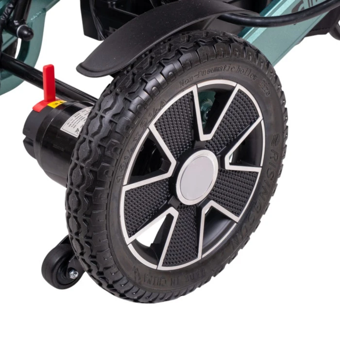 Электрическая инвалидная коляска inSPORTline Hawkie Evo Plus с регулируемой спинкой 700 Вт