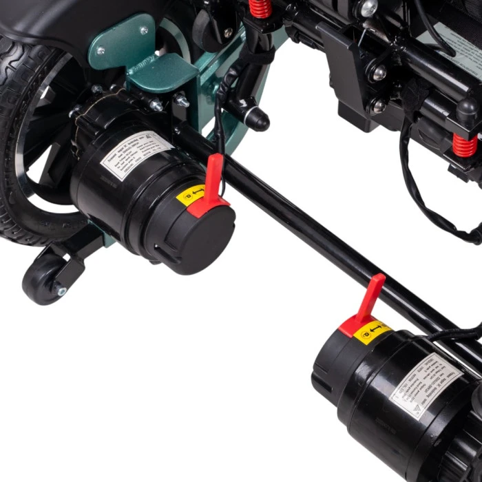 Электрическая инвалидная коляска inSPORTline Hawkie Evo Plus с регулируемой спинкой 700 Вт