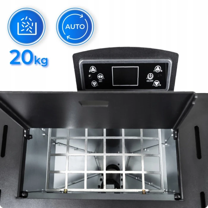 Пелетна піч-камін THUNDER KARMEN RED 10 кВт