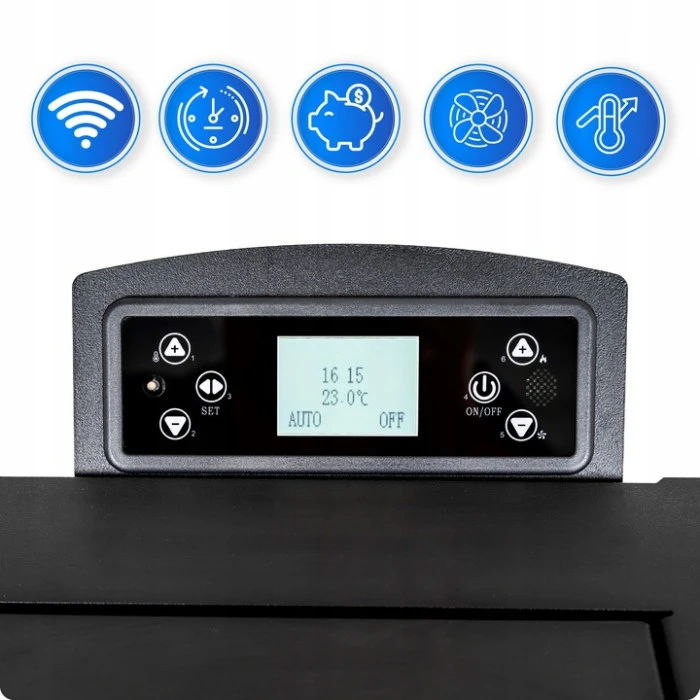 Пелетна піч-камін THUNDER KARMEN RED 10 кВт