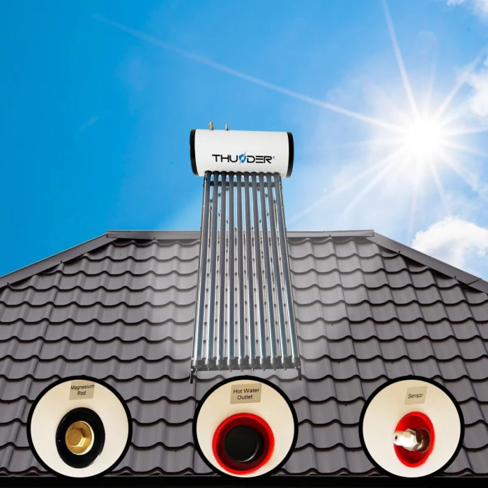 Напорный коллектор с баком – 100л THUNDER BLACK